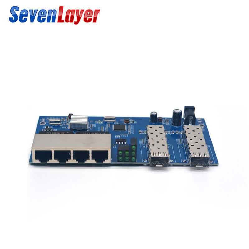 2G4E Series Fiber Switch PCBA